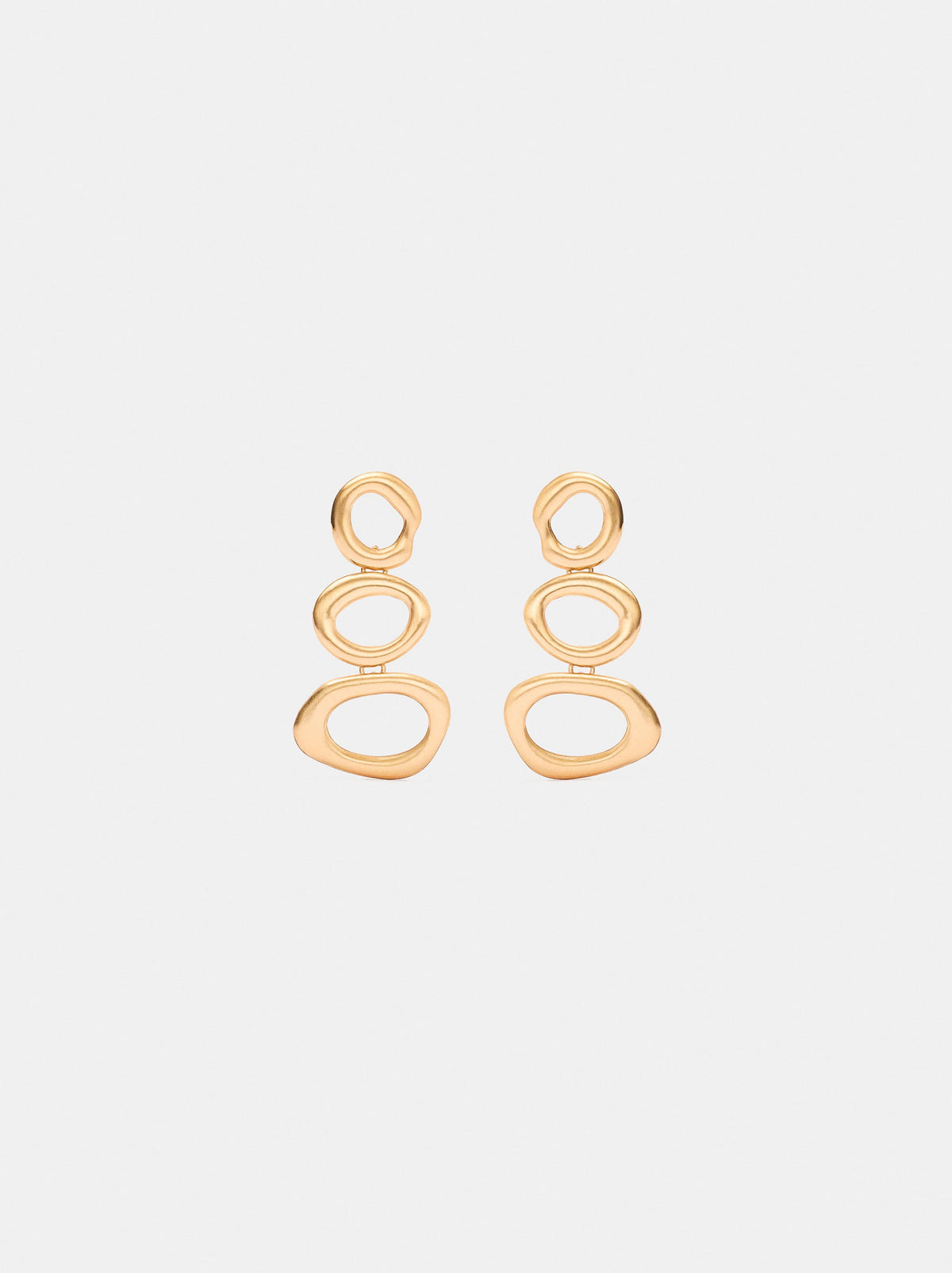 Long Hoop Earrings