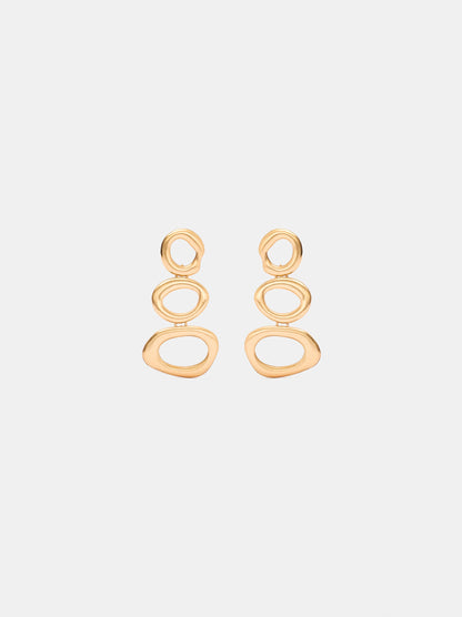 Long Hoop Earrings
