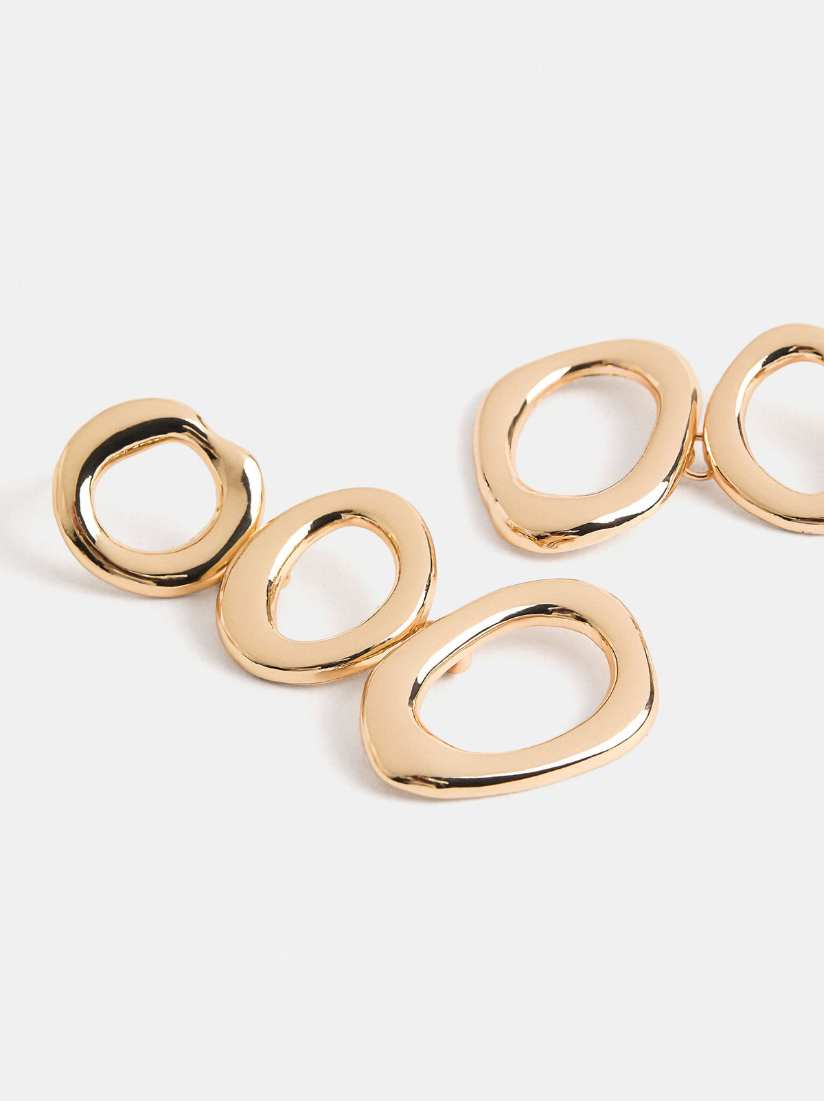 Long Earrings With Hoops