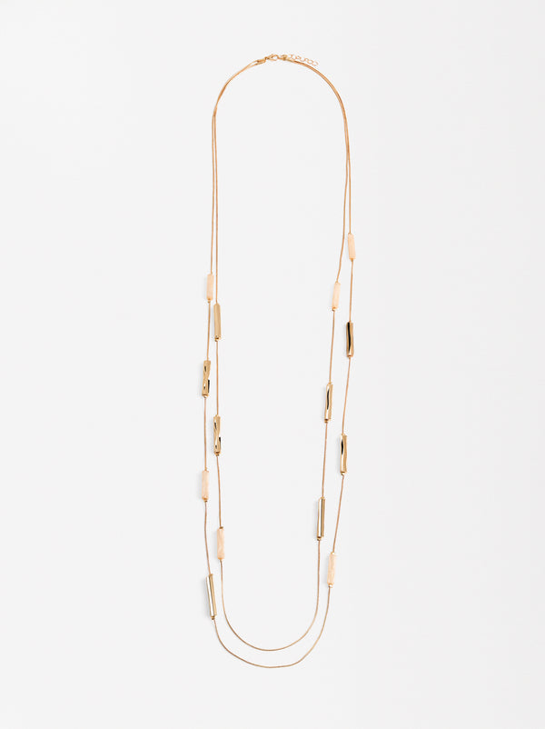 Double Long Necklace