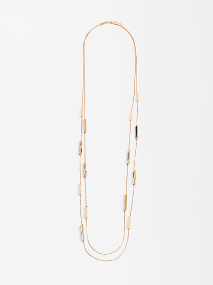 Double Long Necklace