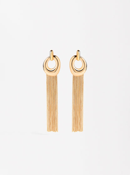 Long Cascade Earrings
