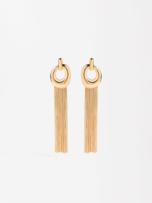 Long Cascade Earrings