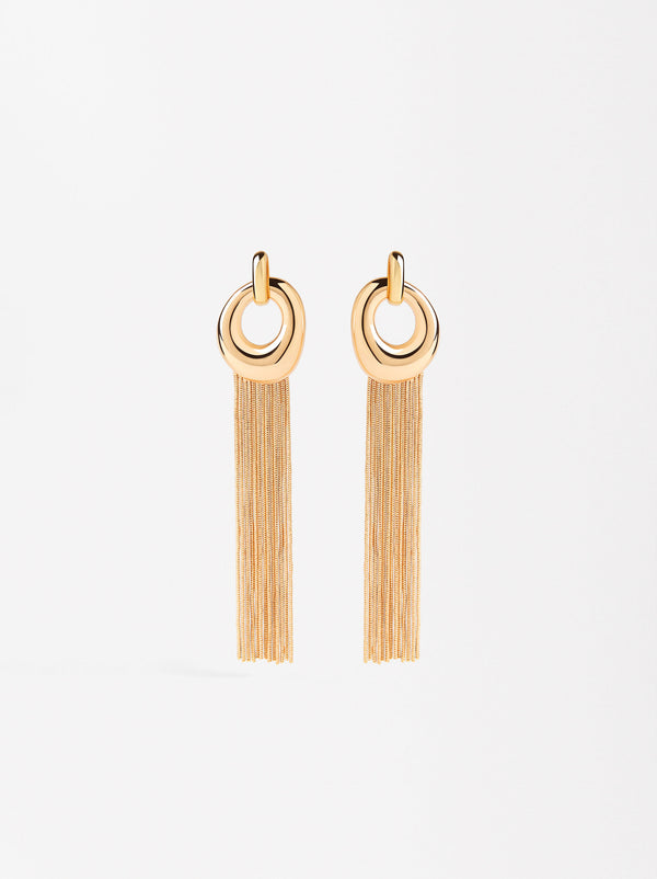 Long Cascade Earrings