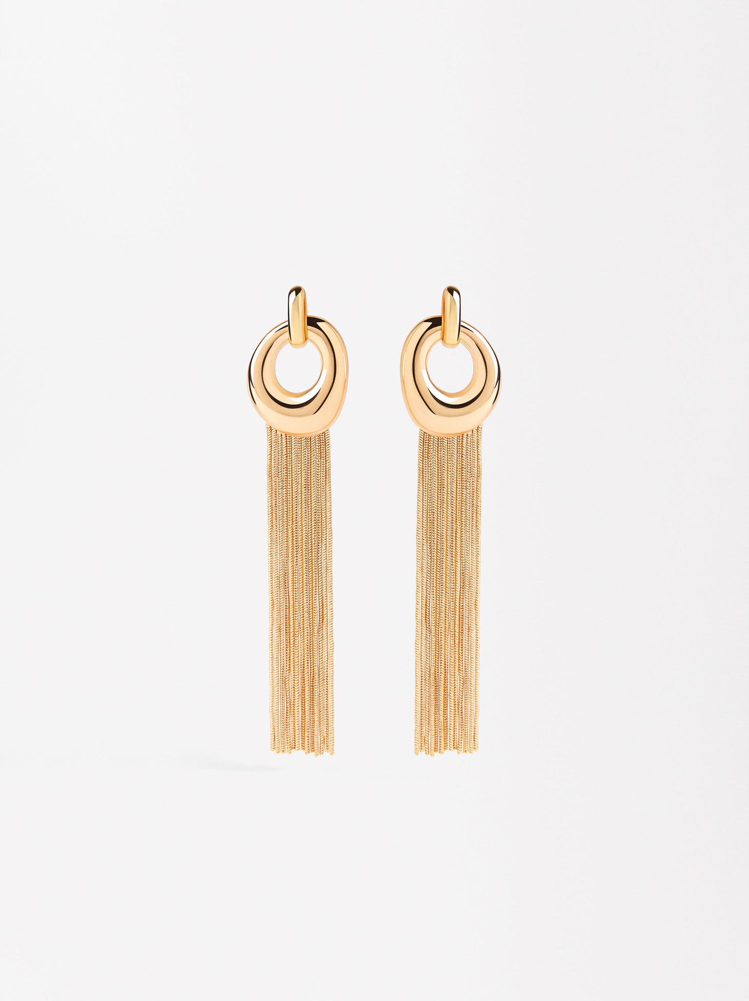 Long Cascade Earrings