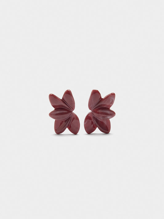 Half-Flower Earrings