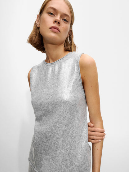 Knit Top With Sequins