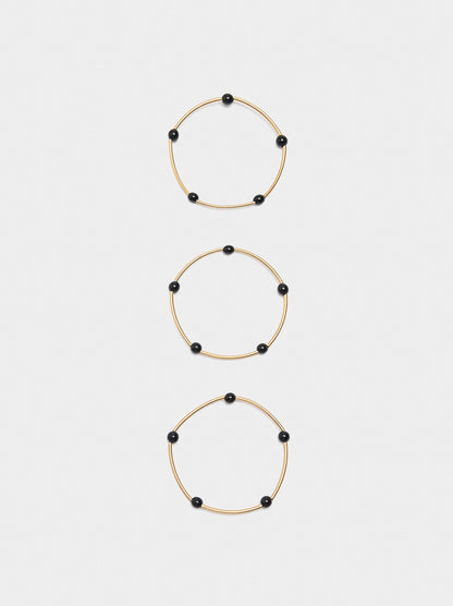 Set Of Segmented Bracelets