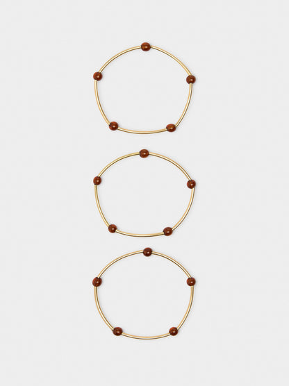 Set Of Segmented Bracelets