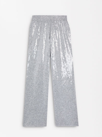 Knit Trousers With Sequins