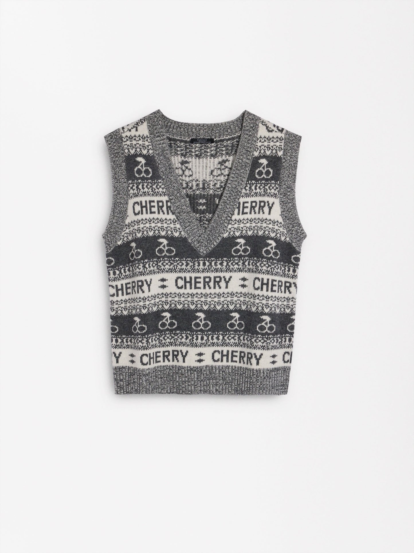 Printed Knit Vest