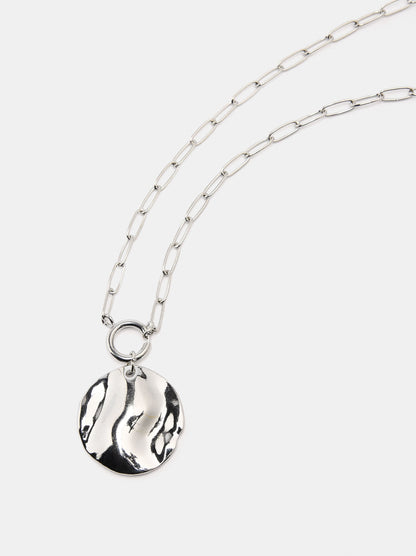 Necklace With Round Pendant
