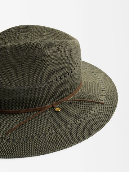 Knit Hat With Cord