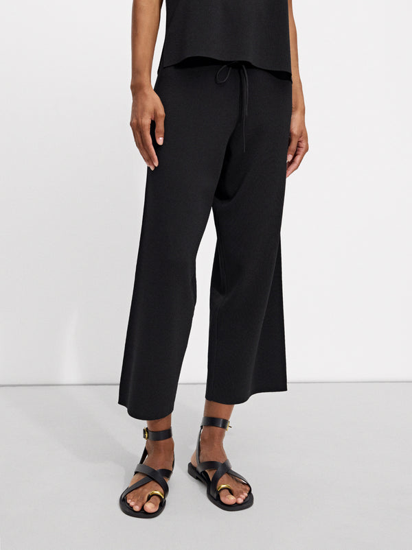 Elastic Waist Knit Pants