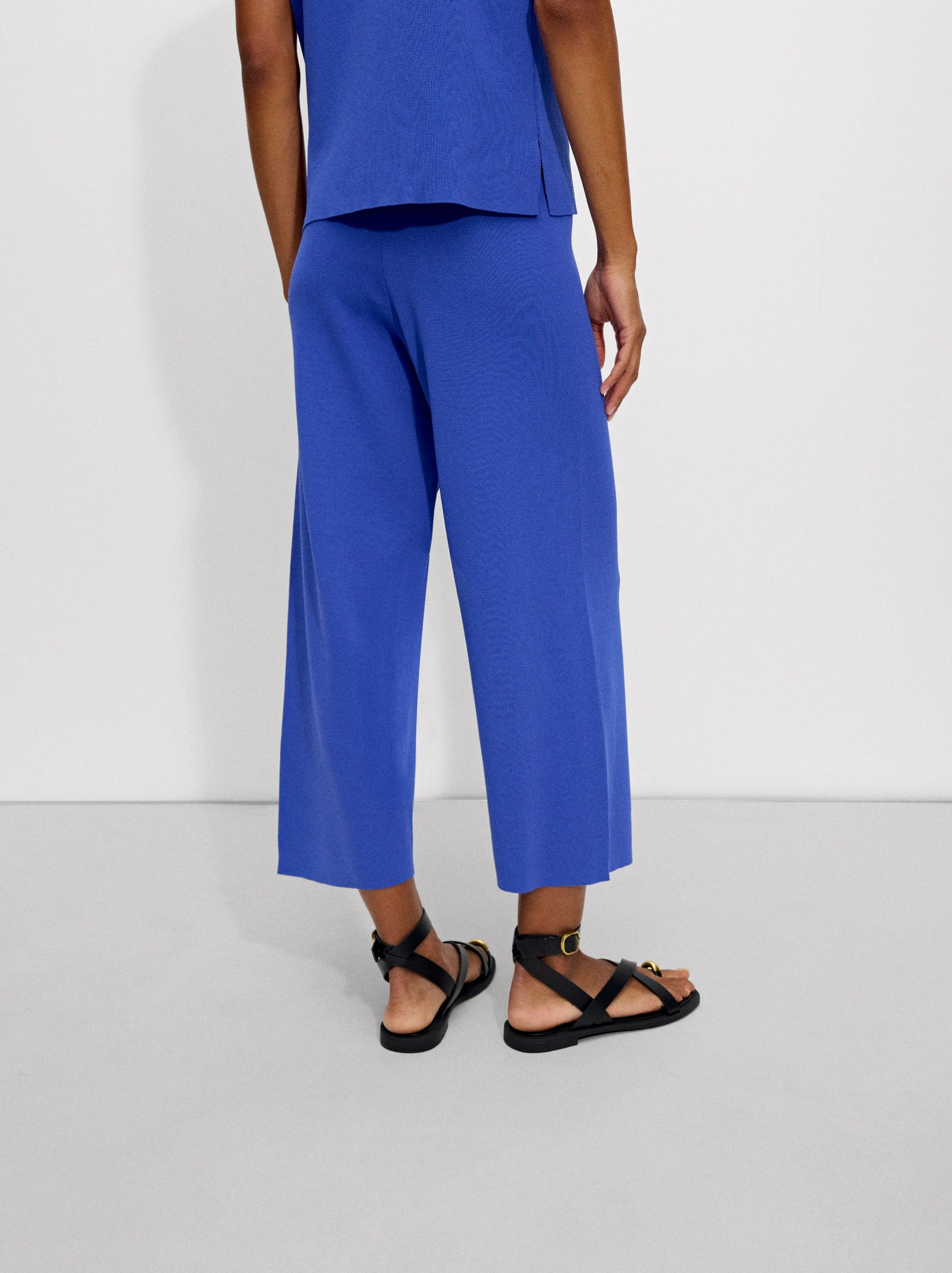 Elastic Waist Knit Pants