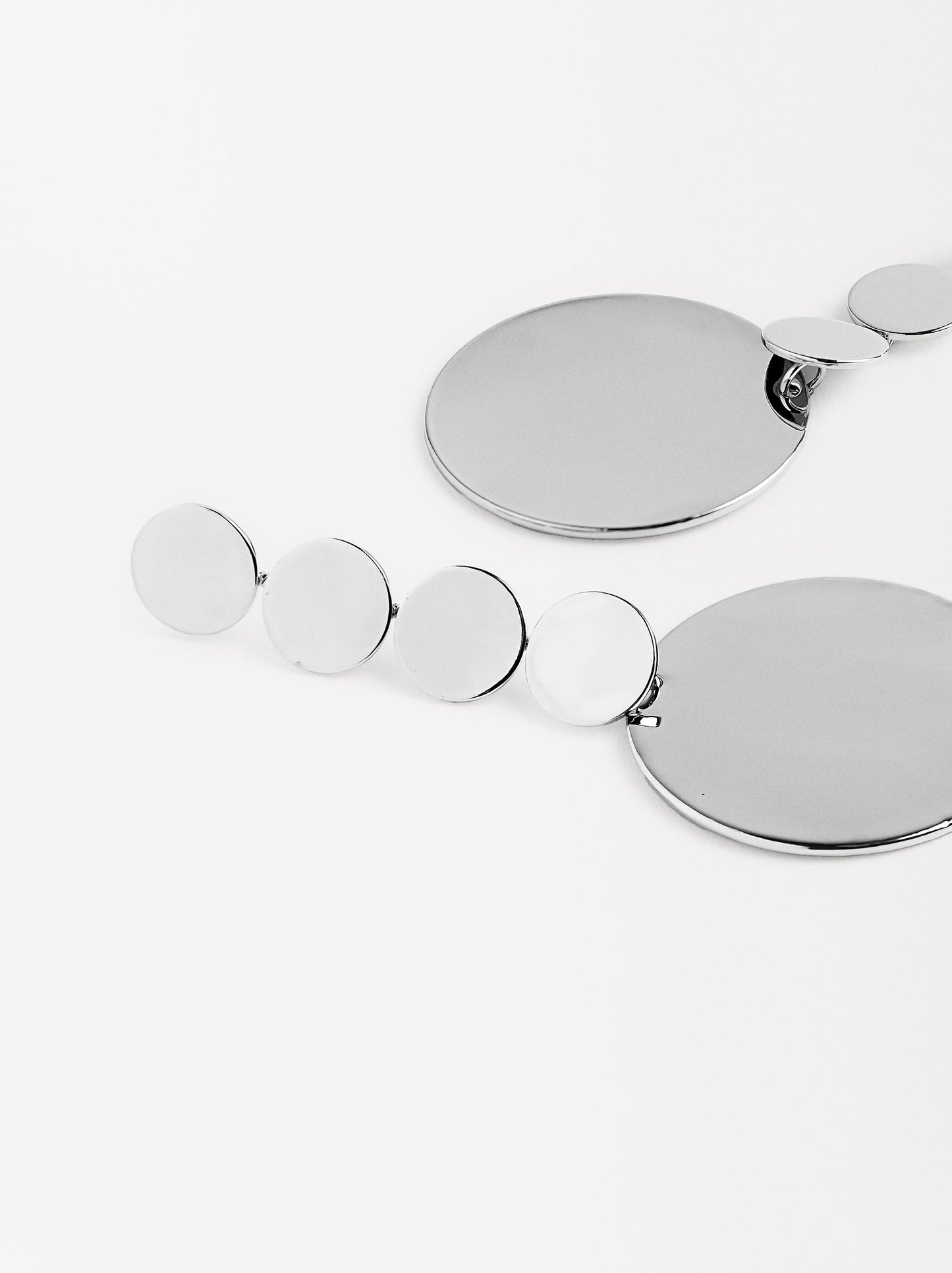 Long Circle Earrings