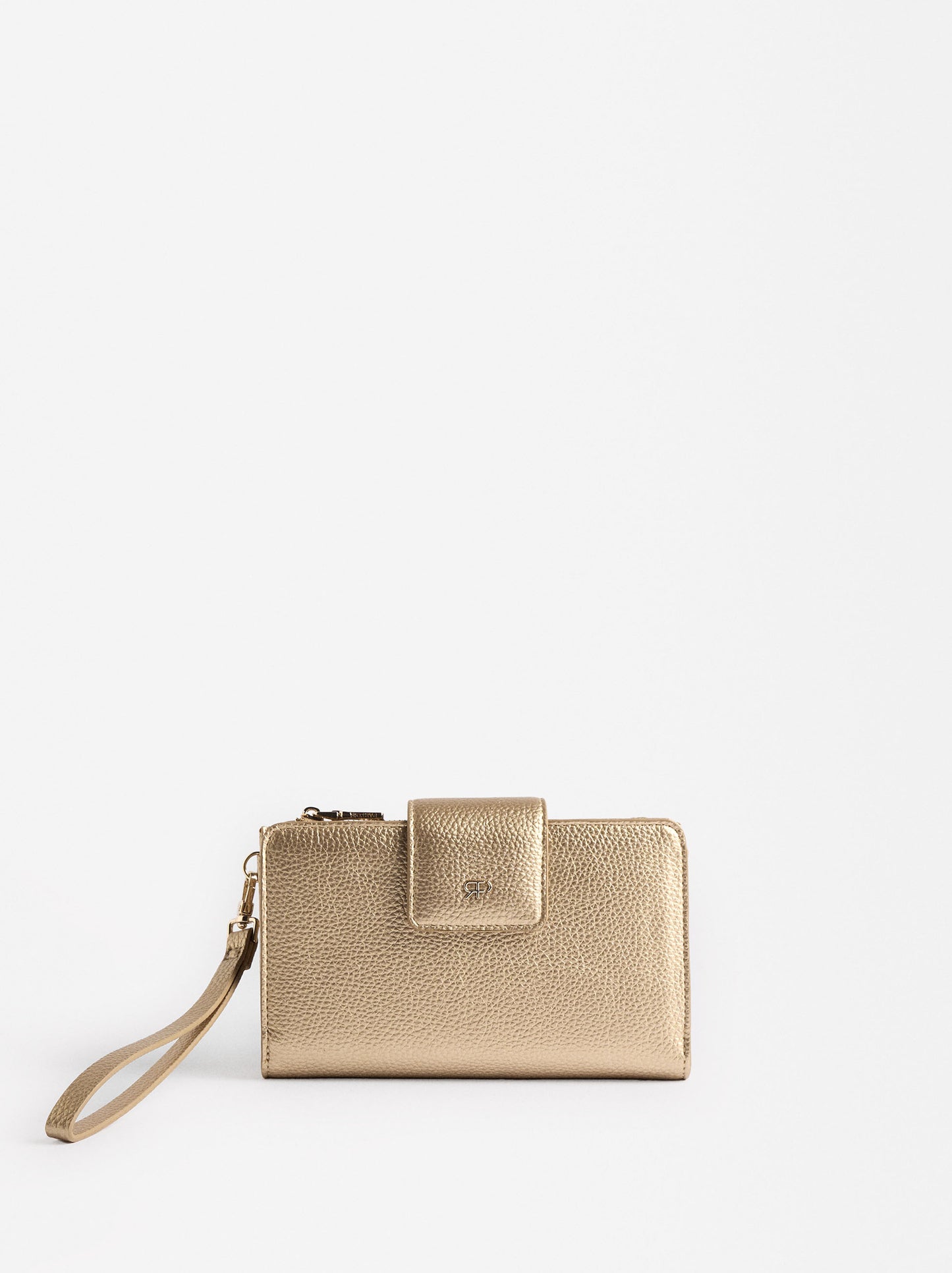 Textured Metallic Wallet