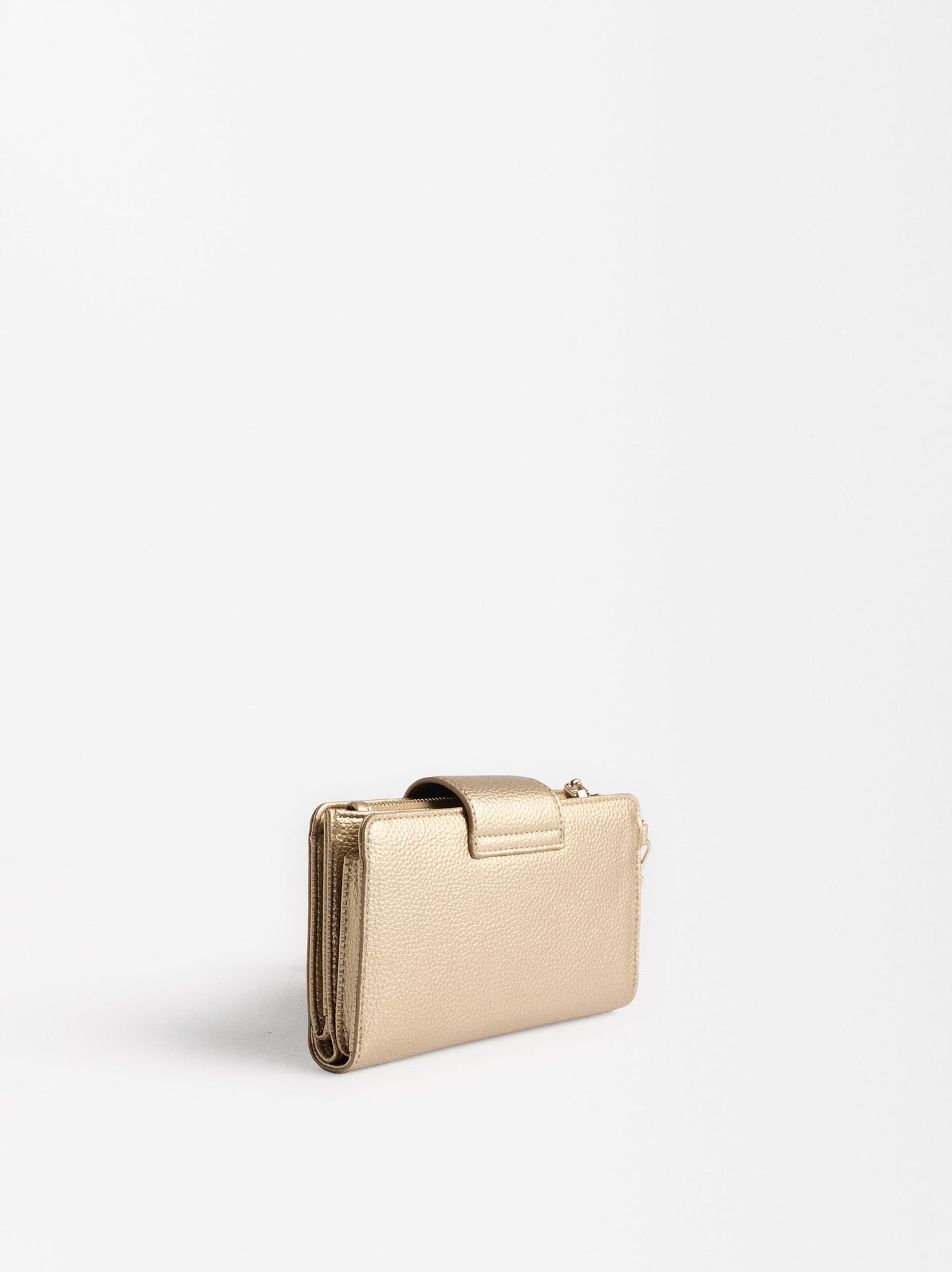 Textured Metallic Wallet