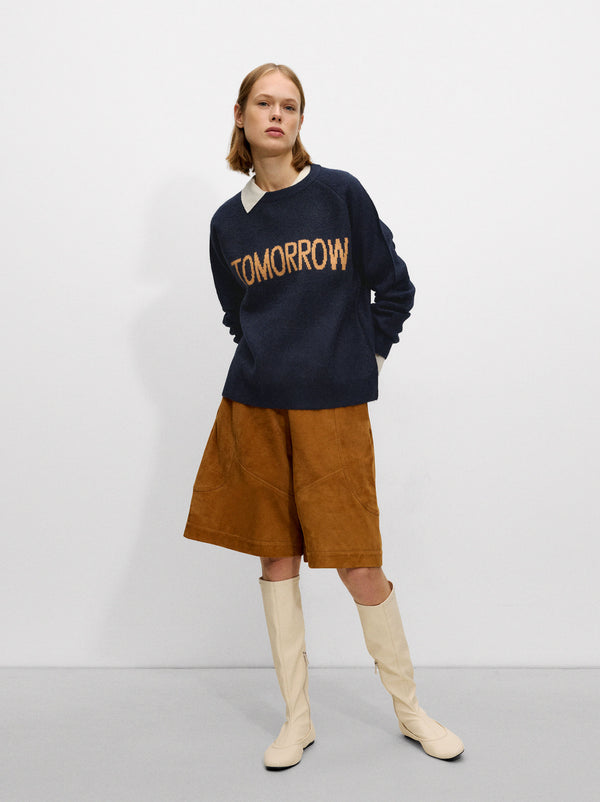 Jacquard Knit Sweater