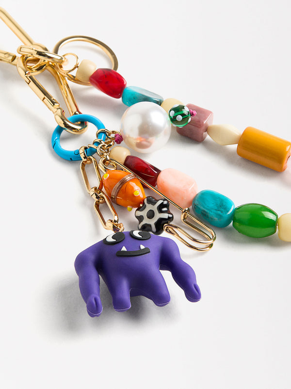 Multicolor Keychain Charm