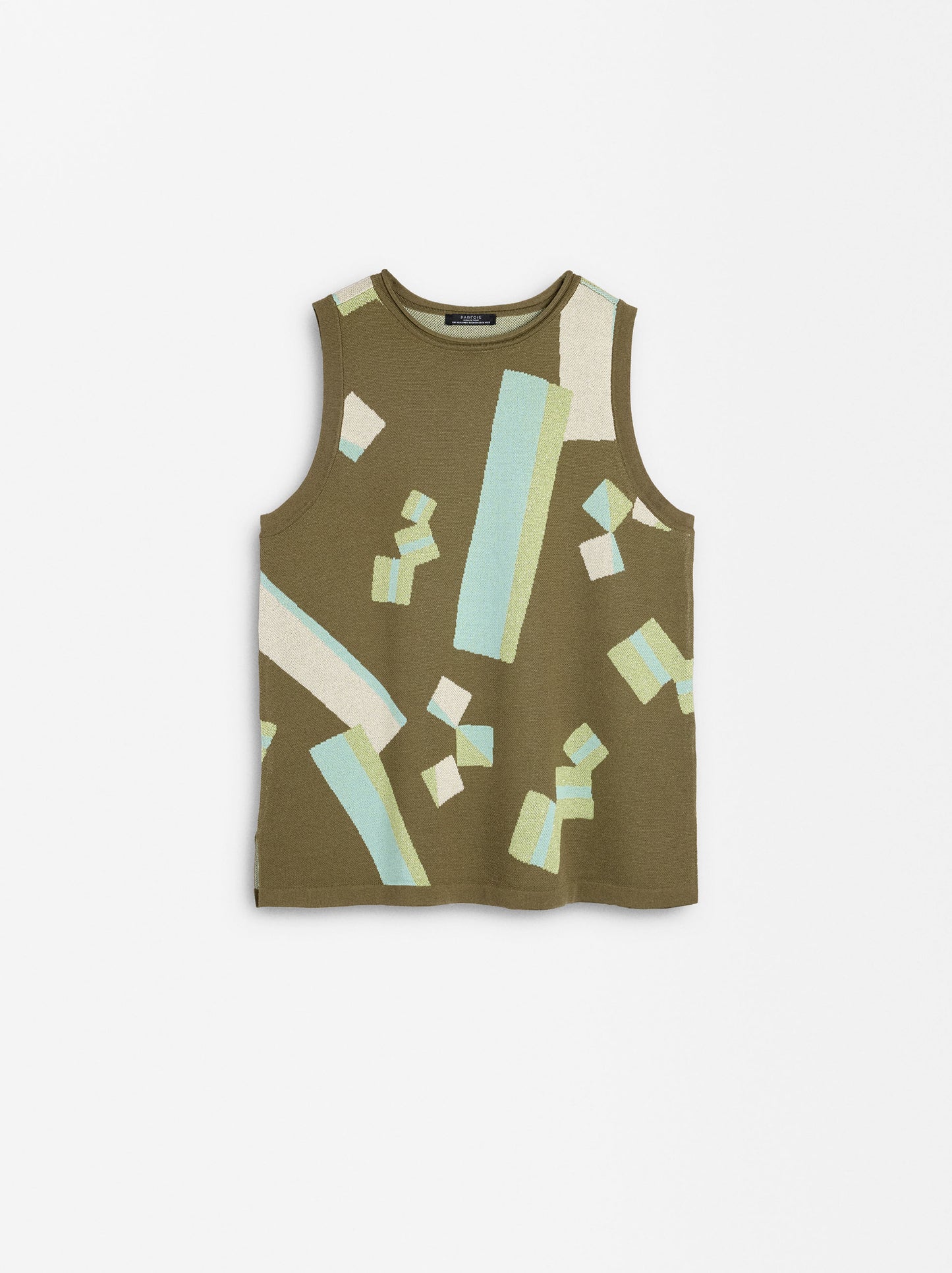 Jacquard Knit Top