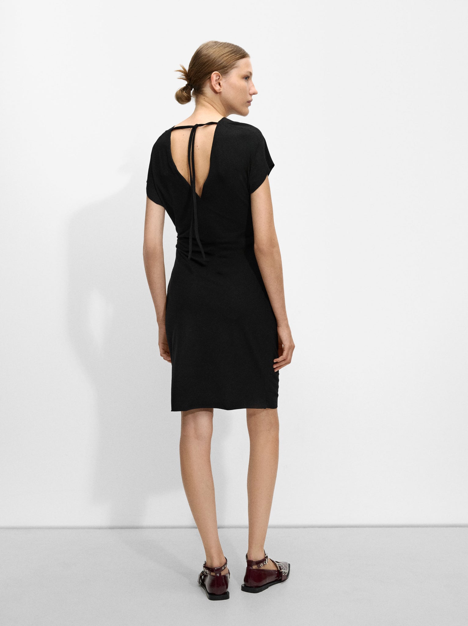Short Dress With Side Detail