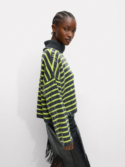 Knit Sweater With Sequins