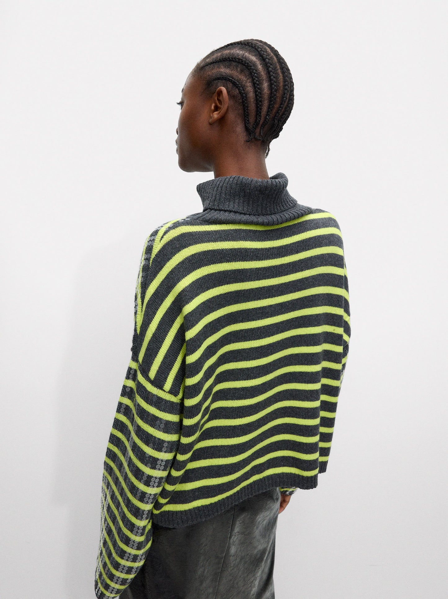 Knit Sweater With Sequins