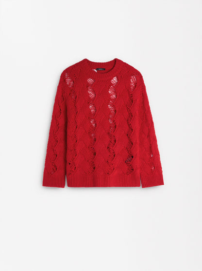 Open-Knit Sweater