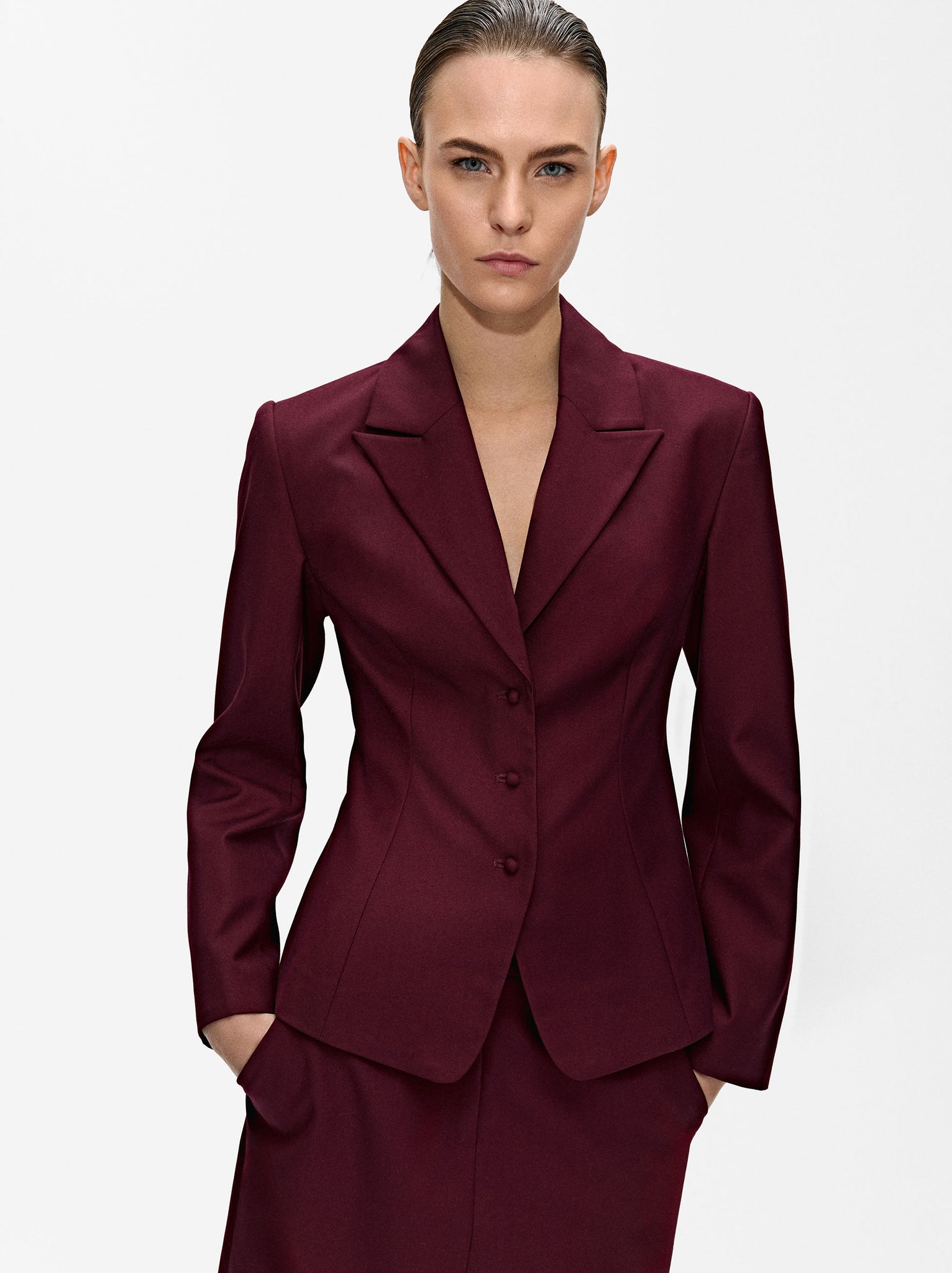 Structured Suit Blazer