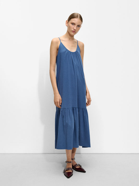 Long Dress With Straps