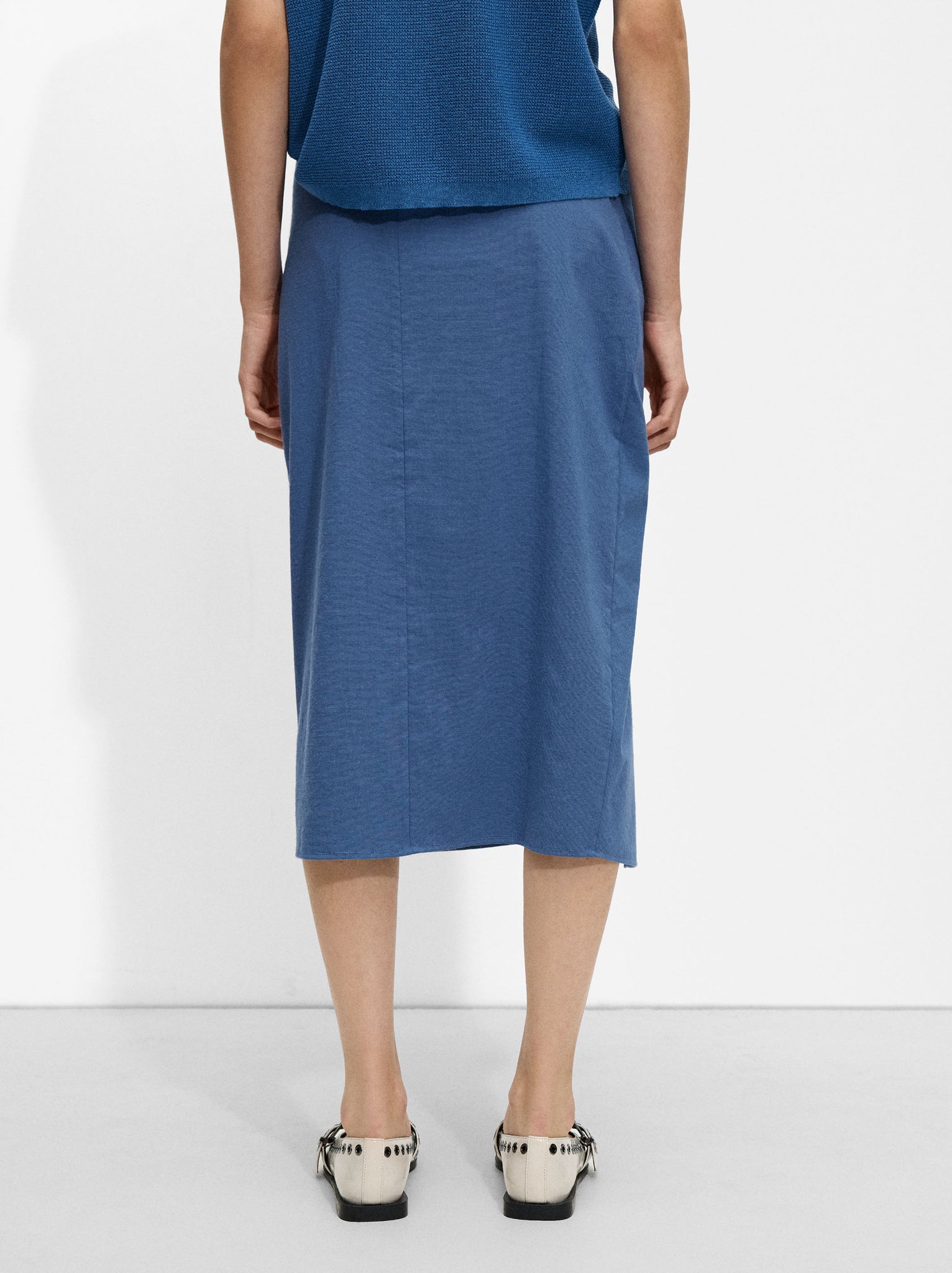 Midi Skirt With Knot