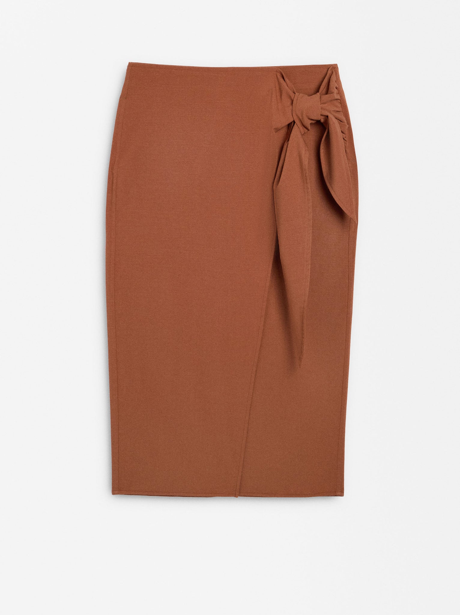 Midi Skirt With Knot