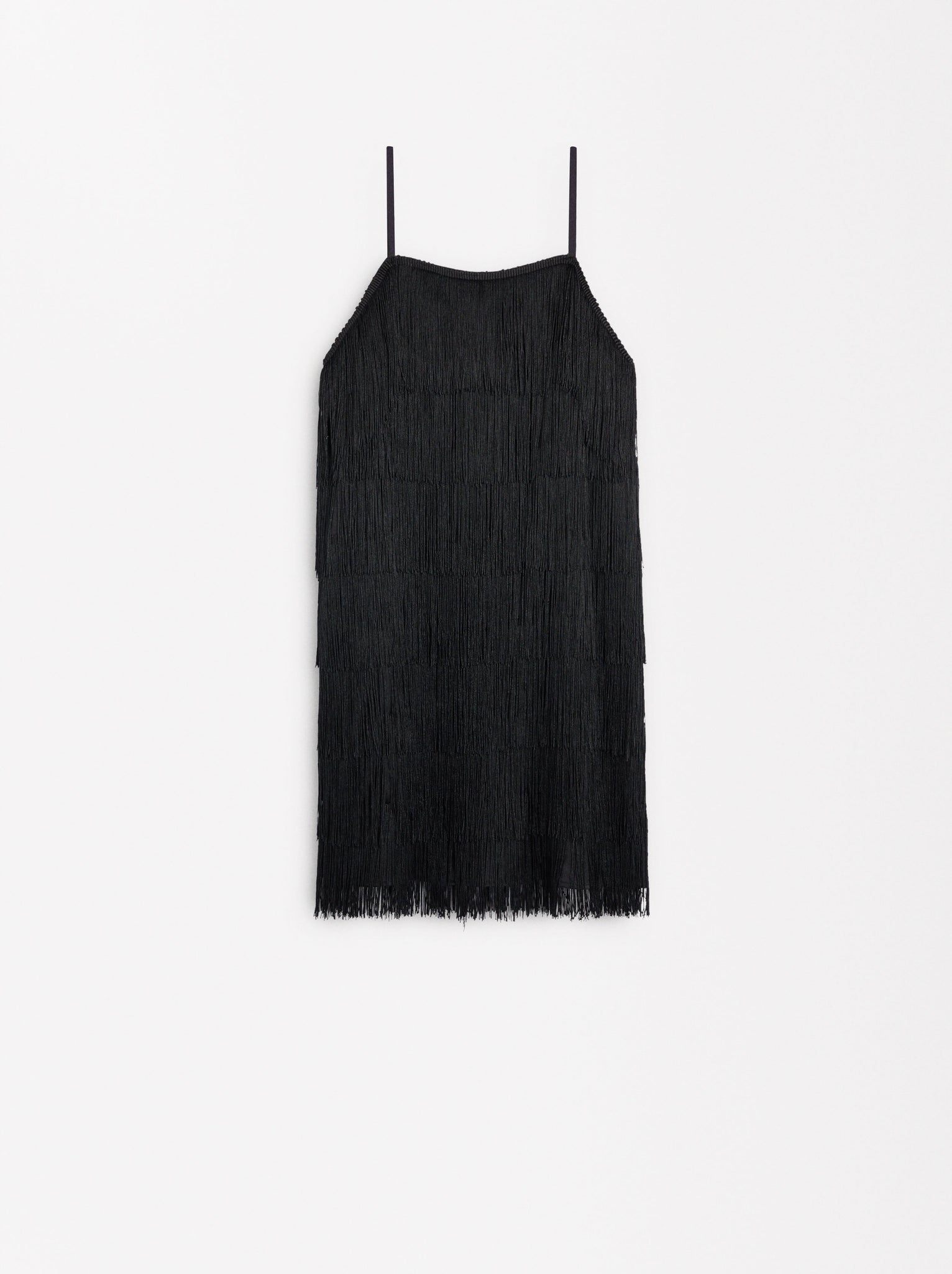 Short Dress With Fringes