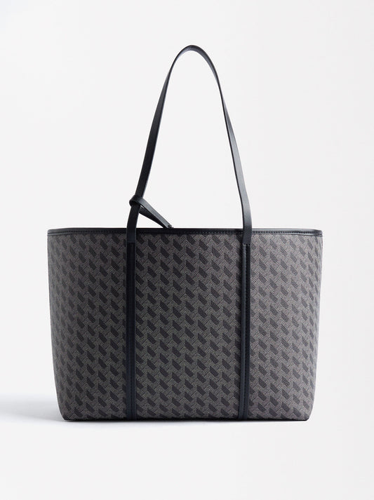 Printed Shopper Bag