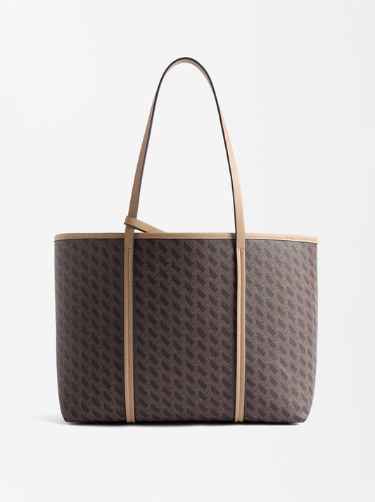 Printed Shopper Bag