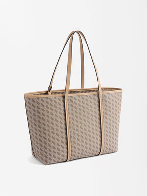 Printed Shopper Bag