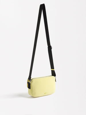 Velvet Texture Crossbody Bag