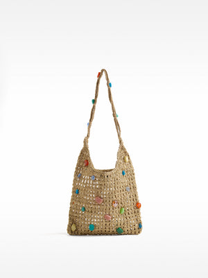 Knitted Bag With Applications