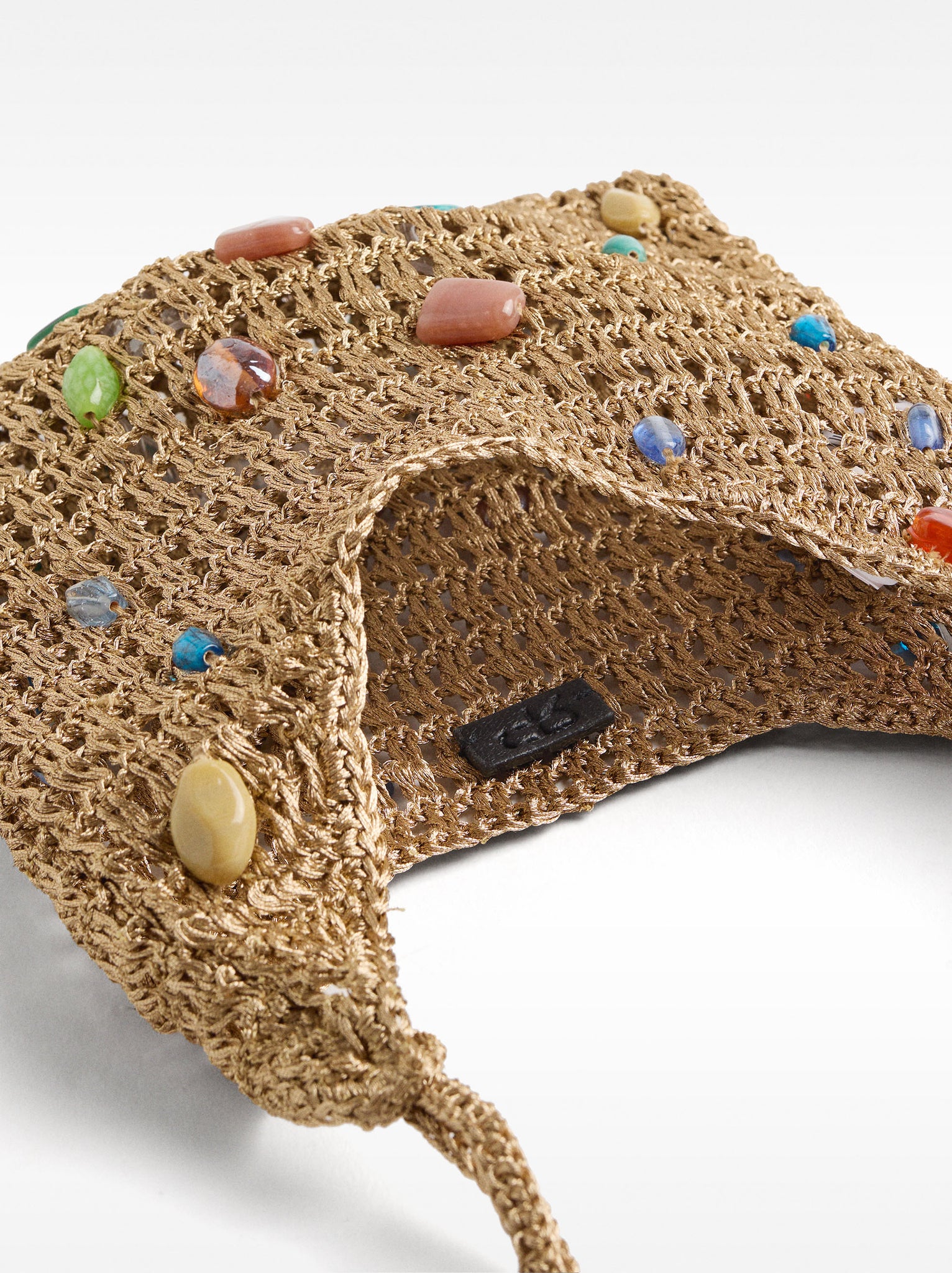 Knitted Bag With Applications