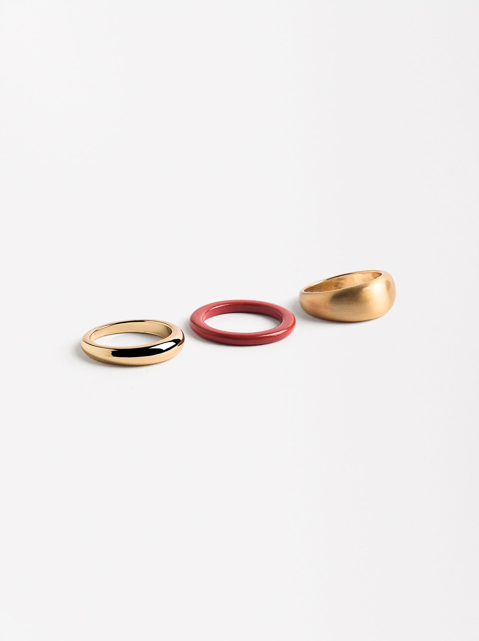 Enamel Ring Set