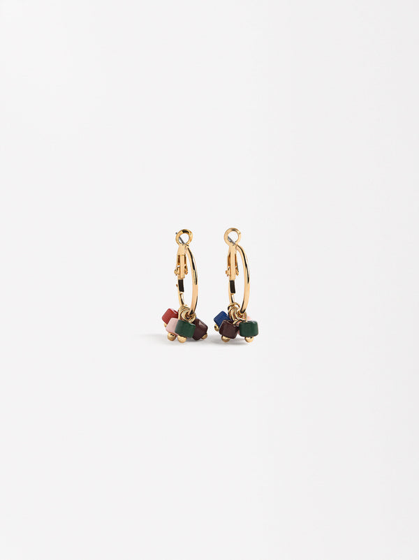 Multicolor Hoop Earrings