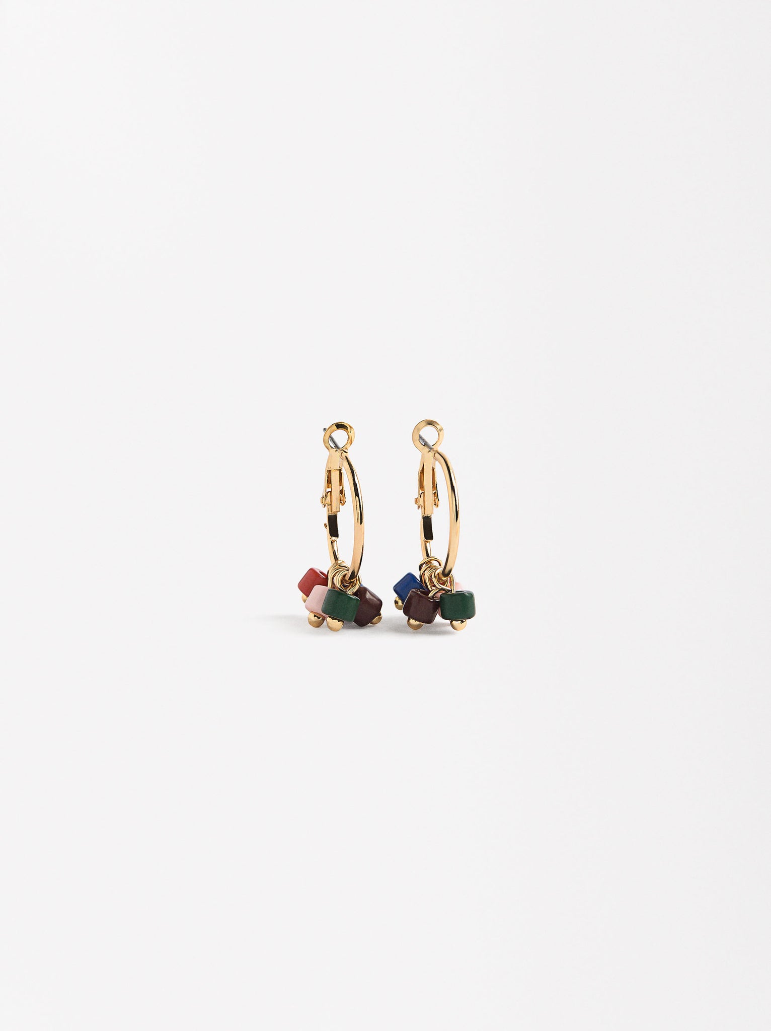 Multicolor Hoop Earrings