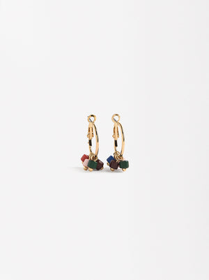 Multicolor Hoop Earrings