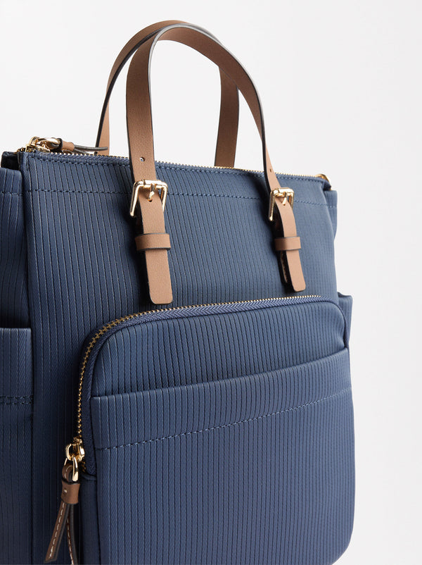 Backpack With Multifunction Straps