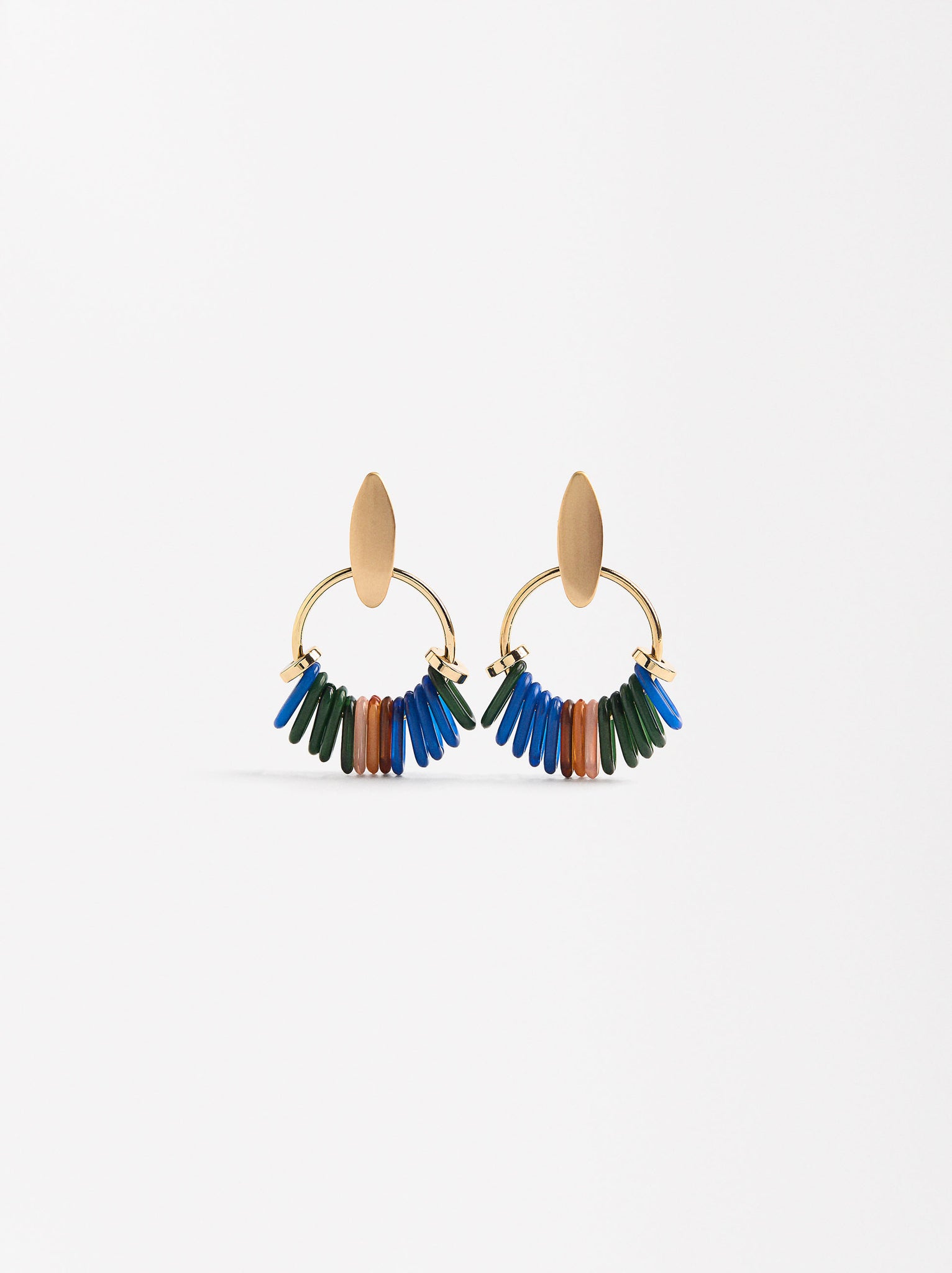 Medium Multicolor Earrings