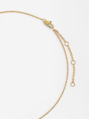 Heart Relic Necklace With 18k Gold Plating