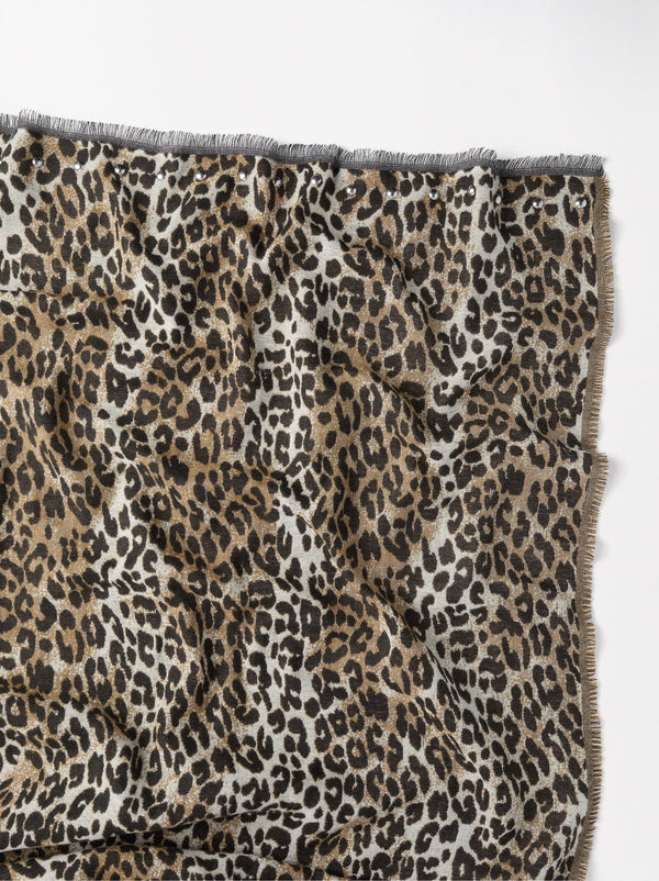 Leopard Print Scarf