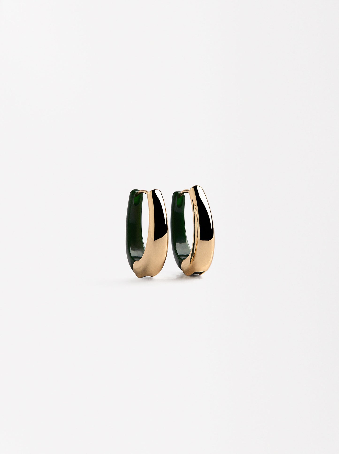 Medium Elongated Hoops
