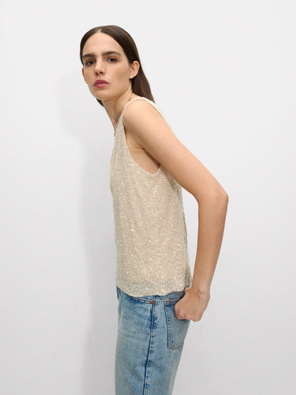 Top With Sequins